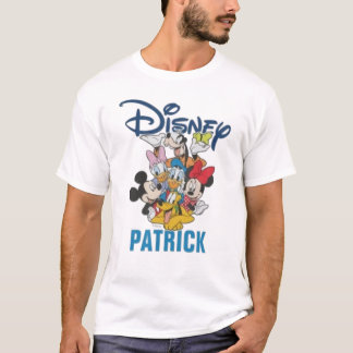 2-zijdig Mickey & Vrienden - Familie vakantie T-sh T-shirt