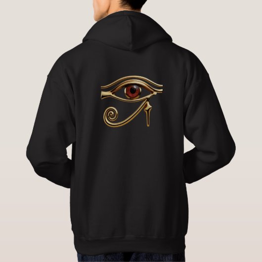 2-zijdig oog van Ra Hoodie (Achterkant)