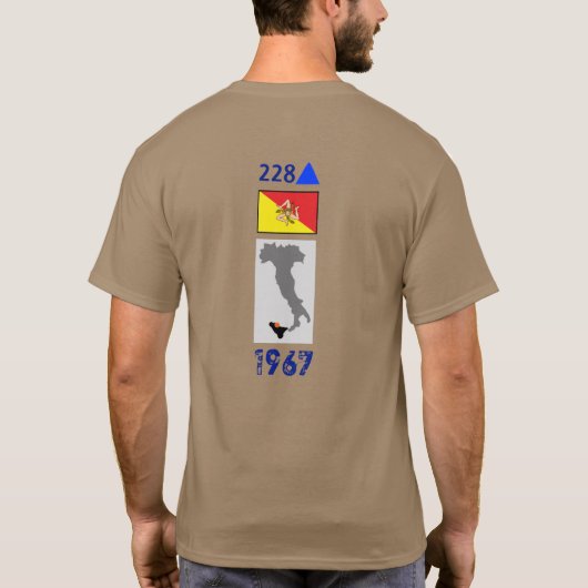 2-zijdig RACING 1967 T-shirt (Achterkant)