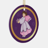 2-zijdig - Snowflake Angel Ornament (Rechts)