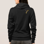 2-zijdige dragonfly-kunst hoodie (Achterkant)