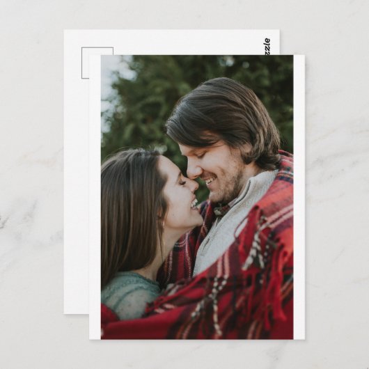 2-zijdige Elegant Scrolls 2 Foto Briefkaart (Voorkant / Achterkant)