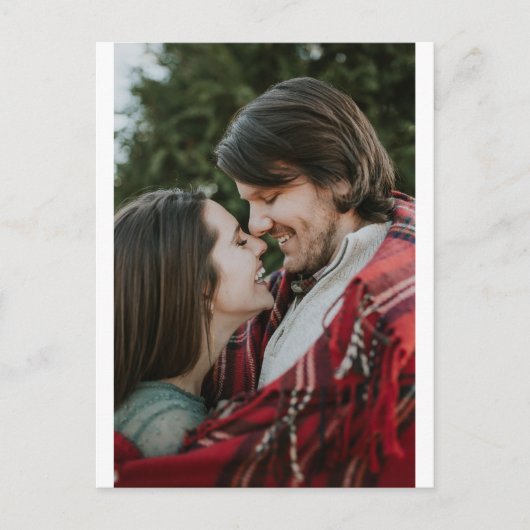  2-zijdige Elegant Scrolls 2 Foto Briefkaart (Voorkant)