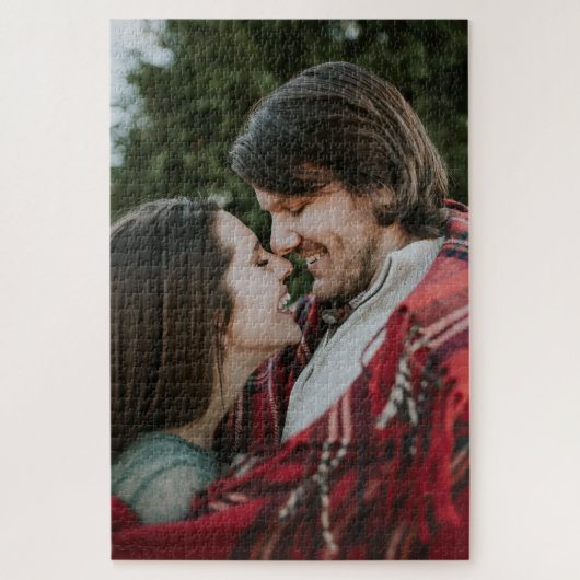 2-zijdige Elegant Scrolls 2 Foto Legpuzzel (Verticaal)