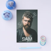 2-zijdige foto acteur comp Zed kaart (Enkel)