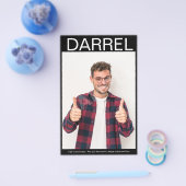 2-zijdige foto comp Zed kaart acteur  (Enkel)