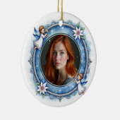 2-zijdige Hemelse Herinnering Keramisch Ornament (Rechts)