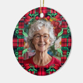 2-zijdige herdenkingsversiering keramisch ornament (Links)