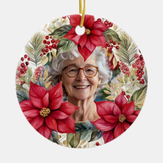 2-zijdige herdenkingsversiering keramisch ornament (Voorkant)