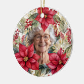 2-zijdige herdenkingsversiering keramisch ornament (Links)