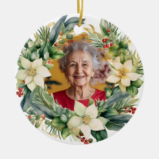 2-zijdige herdenkingsversiering keramisch ornament (Voorkant)