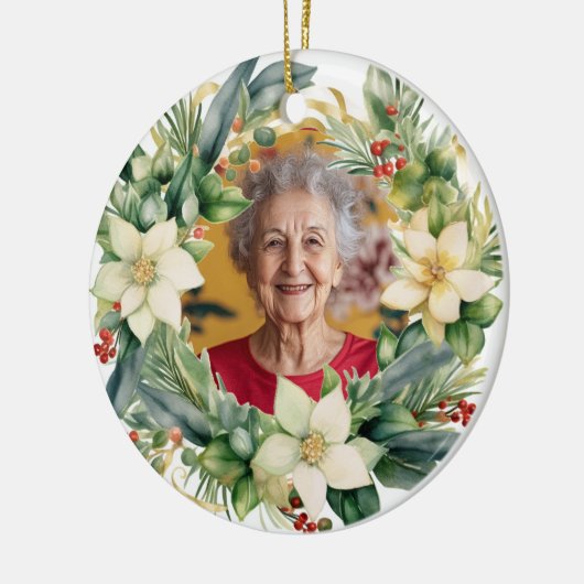 2-zijdige herdenkingsversiering keramisch ornament (Links)