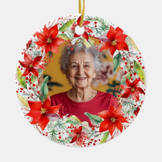 2-zijdige herdenkingsversiering keramisch ornament (Voorkant)