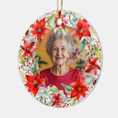 2-zijdige herdenkingsversiering keramisch ornament (Links)