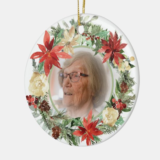 2-zijdige herdenkingsversiering keramisch ornament (Links)