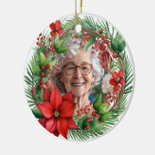 2-zijdige herdenkingsversiering keramisch ornament (Links)