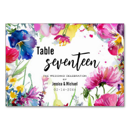 2-zijdige horizontale weide bloeit kaart