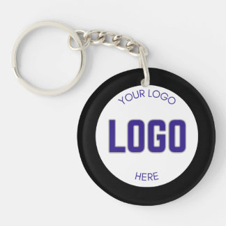 2-zijdige Logo over Clean Company Business Sleutelhanger