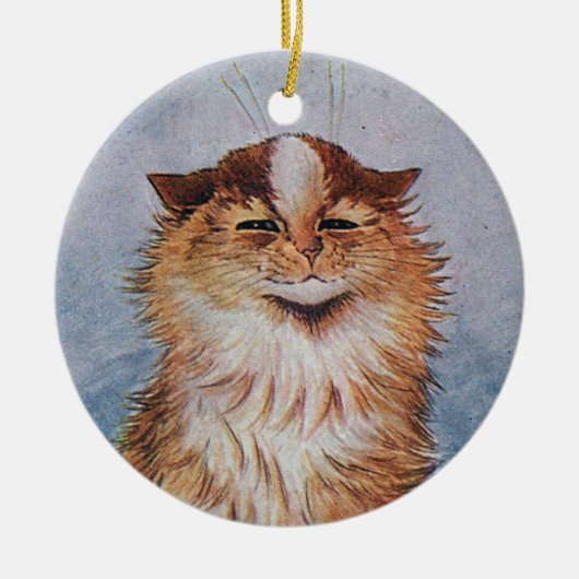 2-zijdige ondeugende katten · Louis Wain · Ornamen Keramisch Ornament (Voorkant)