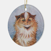 2-zijdige ondeugende katten · Louis Wain · Ornamen Keramisch Ornament (Links)