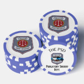 2-zijdige PSD Poker Chips (Opstapeling)