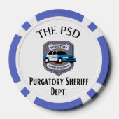 2-zijdige PSD Poker Chips (Achterkant)