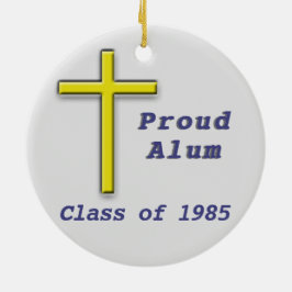 2-zijdige Saint Alice School Trad Patch Keramisch Ornament