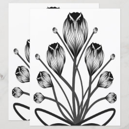 2-zijdige W&B Tulip Owlsprey H&S Scrapbook Pagina