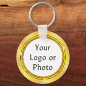 2 zijfoto of LOGO, klassenreünie souvenirs, Sleutelhanger (Achterkant)