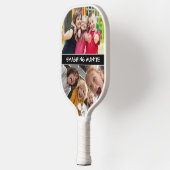 2 zijkant aangepaste tekst en foto-pickleball-pedd pickleball paddle (Links)