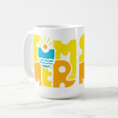 2 zomer koffiemok (Voorkant links)