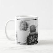2 zwart-witfoto's koffiemok (Links)