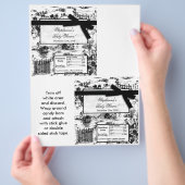 2 Zwarte heksenband met grote hershey Flyer (Hand)