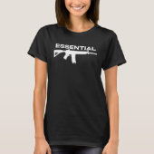 2A 2e wijziging Essentiële AR15 Pro-Pistool T-shirt (Voorkant)