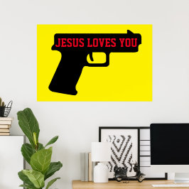 2A - JEZUS HOUDT VAN JE Poster