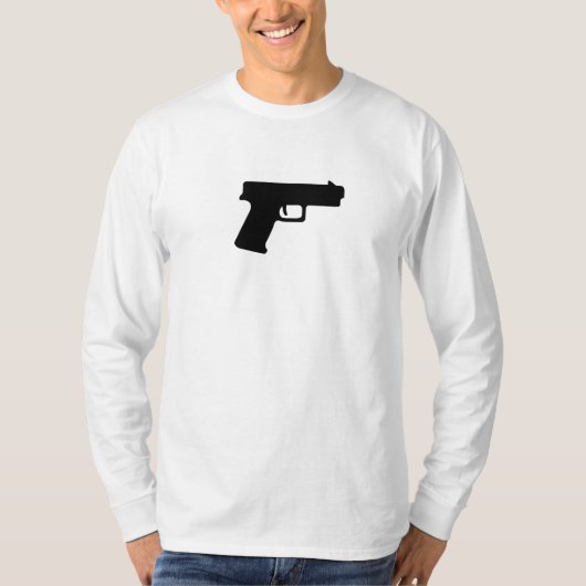 2A Lange T-Shirt hoes (Voorkant)