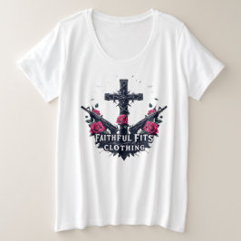 2A Plus Size Basic T-shirt