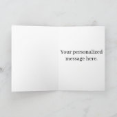 2A Santa Christmas Card | Second Amendment Holiday Kaart (Binnen)