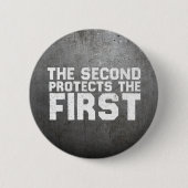 2A Tweede beschermt het eerste Pistool voor vrije Ronde Button 5,7 Cm (Voorkant)