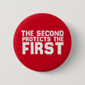 2A Tweede beschermt het eerste Pistool voor vrije Ronde Button 5,7 Cm (Voorkant)