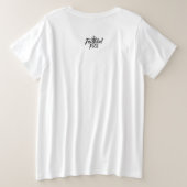 2A Vrouwen Plus Size T-shirt (Design achterkant)