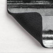 '2AM' Abstracte zwart-witkunst Muismat (Hoek)