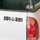 2B1ASK1 - Bumpersticker (Op Truck)