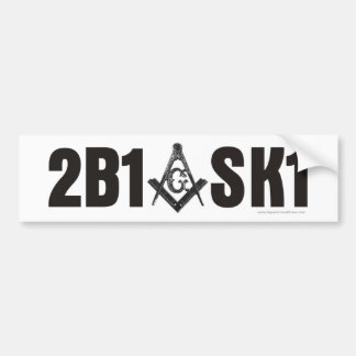 2B1ASK1 - Bumpersticker