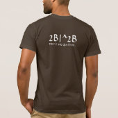 2B|^2B T-shirt (Achterkant)