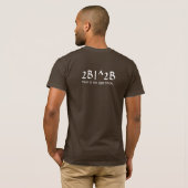 2B|^2B T-shirt (Achterkant volledig)