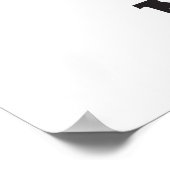 2B of niet 2B Grappige Shakespeare Pencil Pun Poster (Hoek)