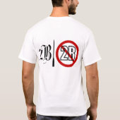 2B of niet 2B Licht T-shirt (Achterkant)
