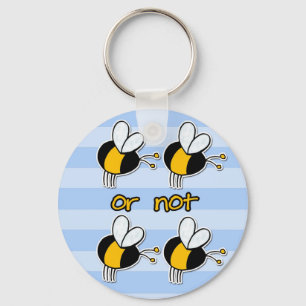 2b of niet 2b sleutelhanger
