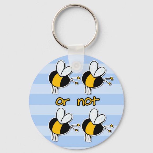 2b of niet 2b sleutelhanger (Voorkant)